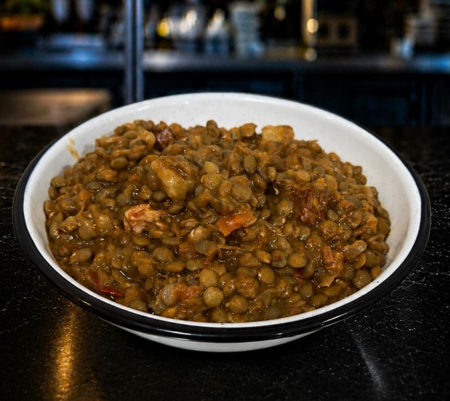 Guiso de lentejas