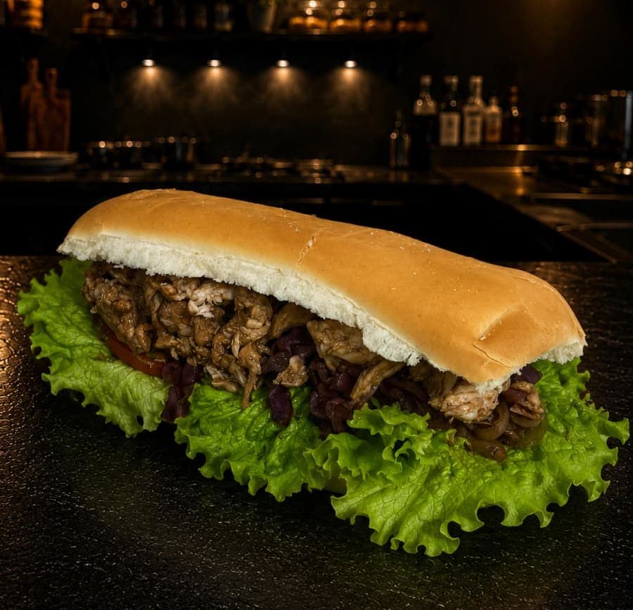 Sandwich Pollo salteado