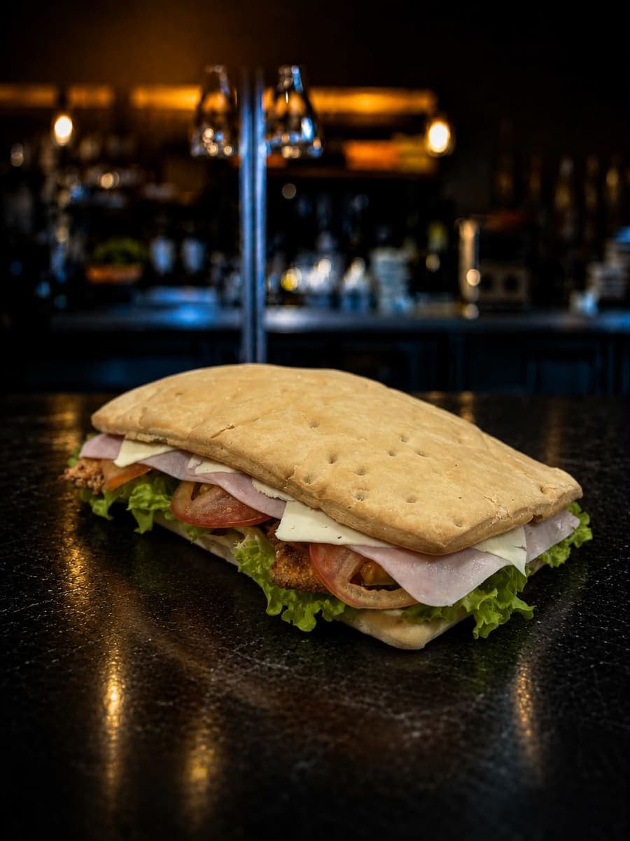 Sandwich Milanesa de pollo