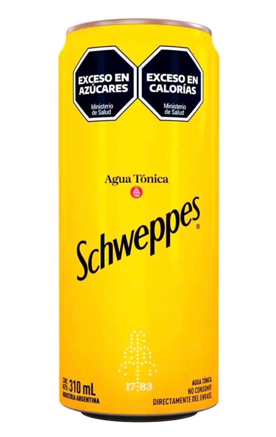 Gaseosa Schweppes Tónica 310 ml