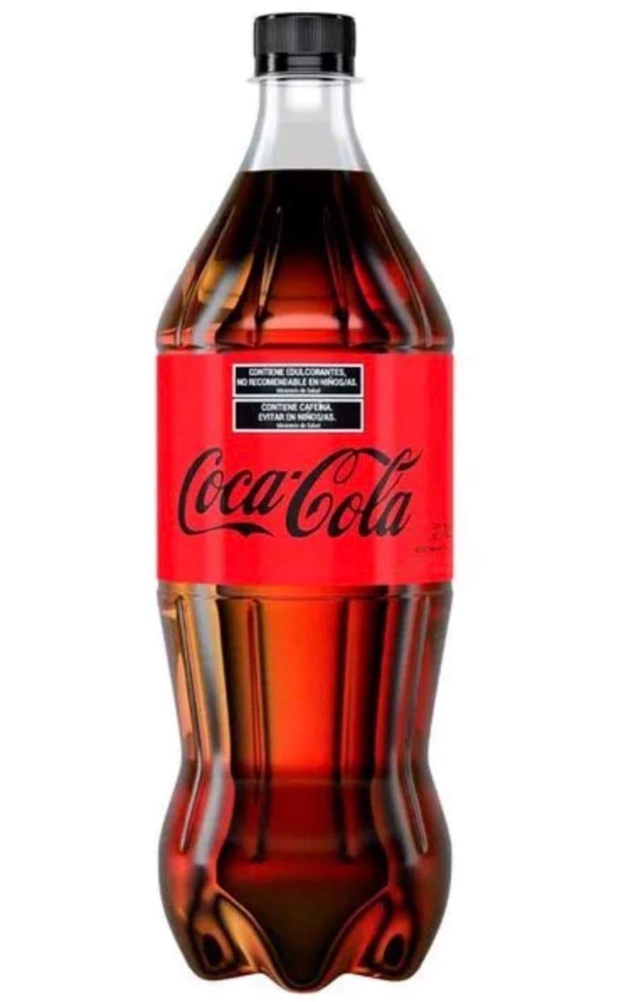 Gaseosa Coca Cola Zero 1 L